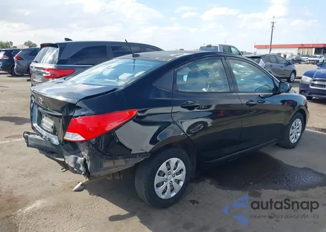 2016 Hyundai Accent Se из США, поврежденный, VIN KMHCT4AE4GU163609